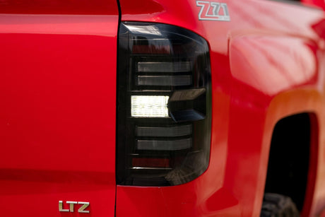 Chevy Silverado 2500HD / 3500HD (15-19) XB LED Tail Lights (Smoked)