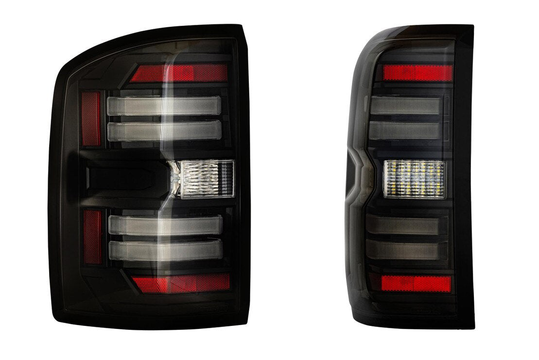 GMC Sierra 2500HD / 3500HD (15-19) XB LED Tail Lights (Smoked)