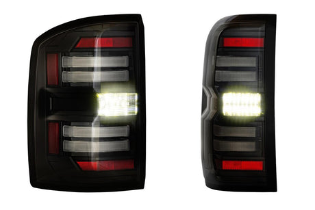GMC Sierra 2500HD / 3500HD (15-19) XB LED Tail Lights (Smoked)