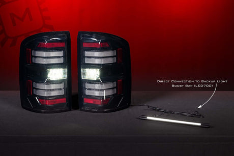 GMC Sierra 2500HD / 3500HD (15-19) XB LED Tail Lights (Smoked)