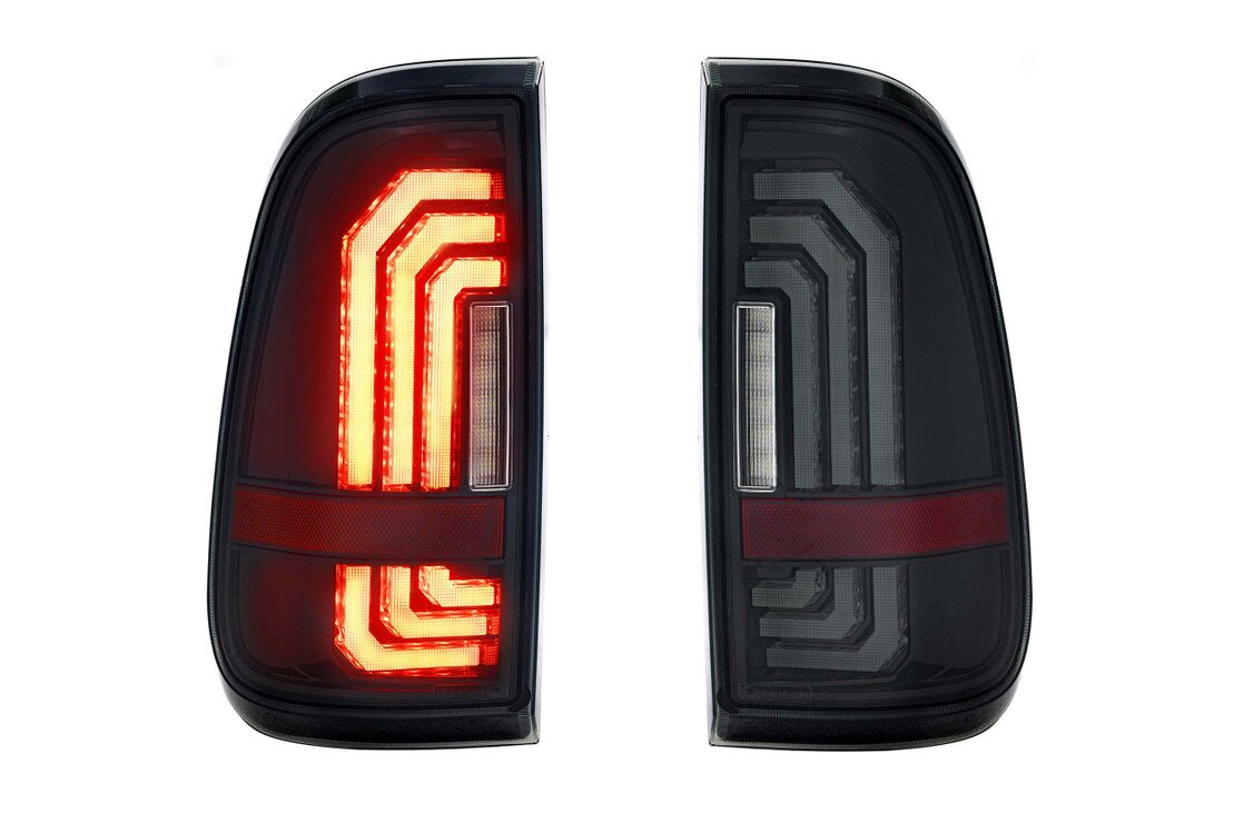 Ford F-350 Super Duty (99-16) XB LED Tail Lights (Smoked)