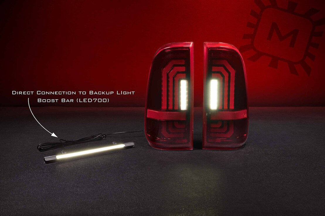 Ford F-350 Super Duty (99-16) XB LED Tail Lights (Smoked)