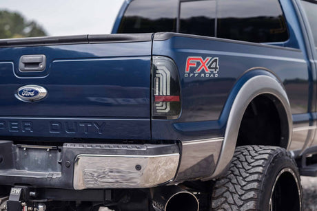 Ford F-250 Super Duty (99-16) XB LED Tail Lights (Smoked)