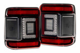 Feux arrière à profil bas à LED pour Jeep Wrangler Jl (2018+) Xb