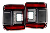 Feux arrière à profil bas à LED pour Jeep Wrangler Jl (2018+) Xb