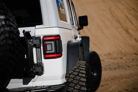 Jeep Wrangler JL (2018+) XB LED Low Profile Tail Lights (Red)