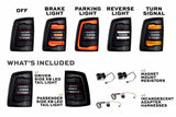 Ram HD (2019+) XB LED Tail Lights (Smoked)