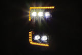 Phares projecteurs à LED série NOVA Alpha-Black pour Ford F150 15-17 / F150 Raptor 17-20