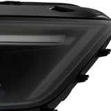 15-17 Ford Mustang/18-20 Mustang Shelby GT350/GT500 MK II NOVA-Series LED Projector Headlights Alpha-Black