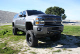 Phares projecteurs à LED chromés pour Chevrolet Silverado 2500HD/3500HD MK II série NOVA 15-19