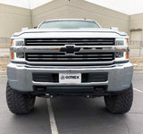 Phares projecteurs à LED chromés de la série LUXX pour Chevrolet Silverado 2500HD/3500HD 15-19
