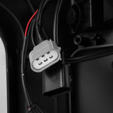 Feux arrière à LED Ford F150 LUXX-Series 15-20, noir et rouge