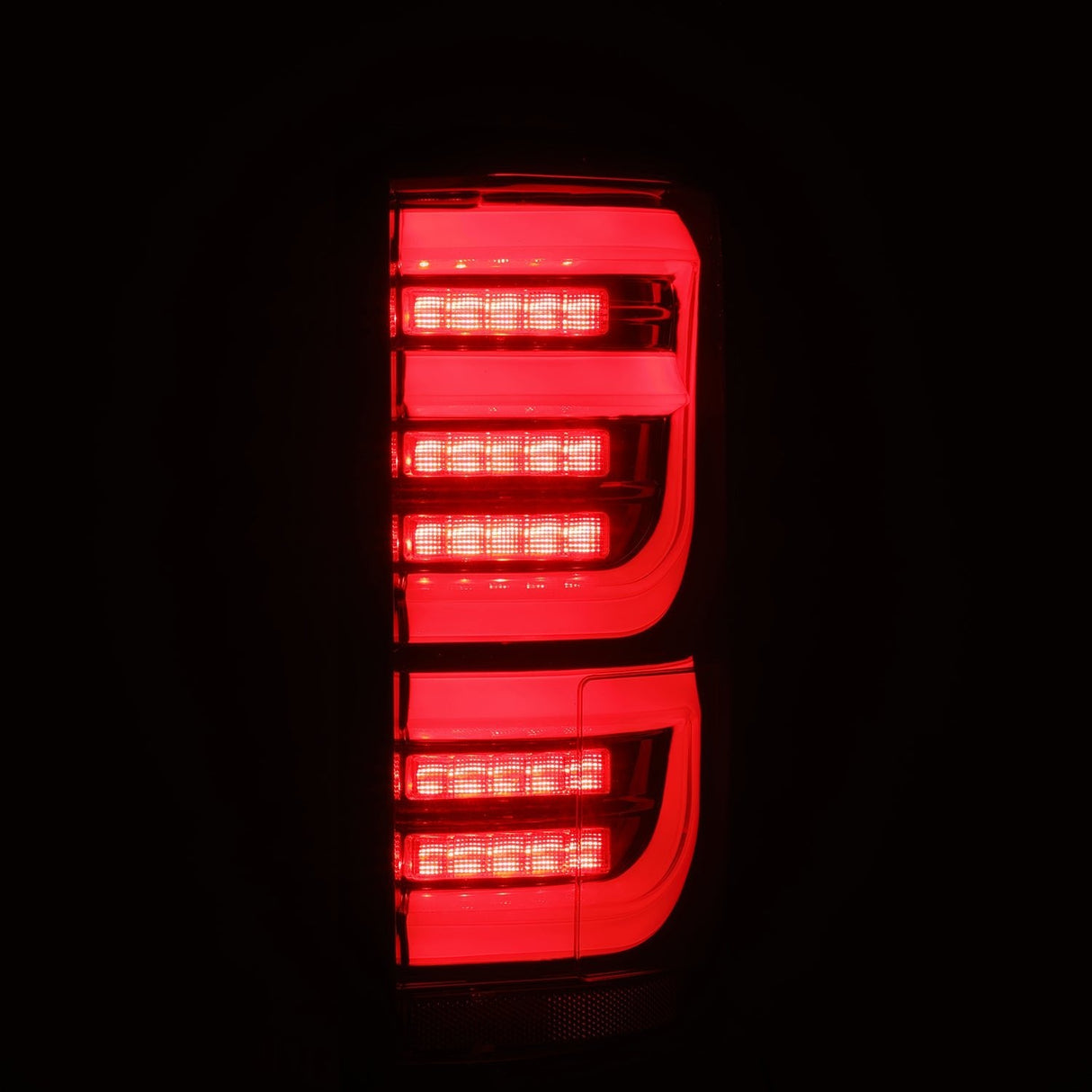 Feux arrière à LED Ford F150 LUXX-Series 15-20, noir et rouge