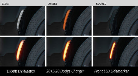LED Sidemarkers for 2015-2023 Dodge Charger (set)
