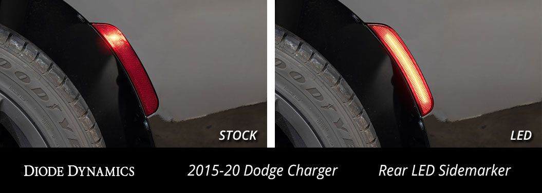 LED Sidemarkers for 2015-2023 Dodge Charger (set)