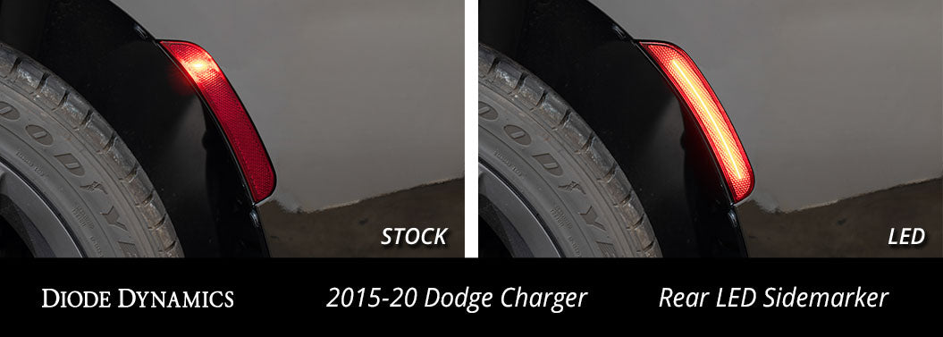 LED Sidemarkers for 2015-2023 Dodge Charger (set)