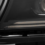 15-23 Dodge Charger LUXX-Series LED Projector Headlights Black