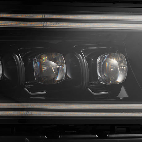 15-23 Dodge Charger NOVA-Series LED Projector Headlights Alpha-Black