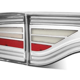 15-23 Dodge Charger MKII NOVA-Series Prismatic LED Tail Lights Chrome