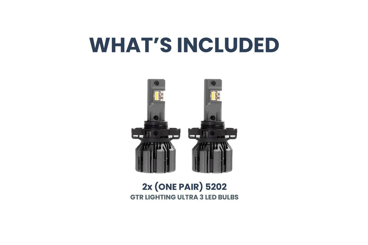 5202/2504 : Ampoules LED GTR Ultra 3.0 (paire)