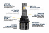9007/9004 : Ampoules LED GTR Ultra 3.0 (paire)