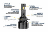 9012 : Ampoules LED GTR Ultra 3.0 (paire)