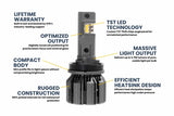 H11: GTR Ultra 3.0 Yellow LED Bulbs (Pair)