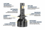 H7: GTR Ultra 3.0 LED Bulbs (Pair)