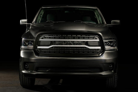 Dodge Ram 1500 (13-18) XBG LED Drl Grille (Black)