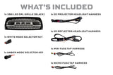 Dodge Ram HD (13-18) XBG LED Drl Grille (Black)