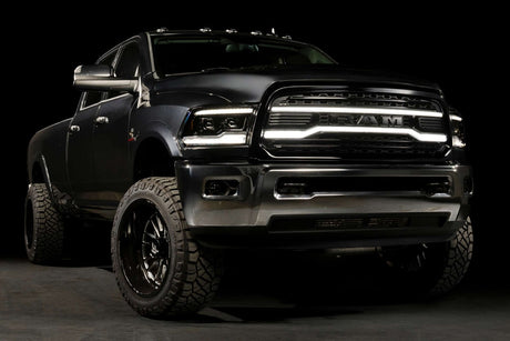 Dodge Ram HD (13-18) XBG LED Drl Grille (Black)