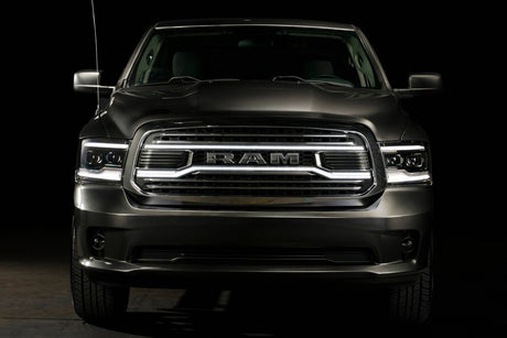 Dodge Ram 1500 (13-18) XBG LED Drl Grille (Chrome)