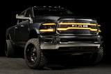 Calandre de feux de route à LED XBG pour Dodge Ram HD (13-18) (chromée)