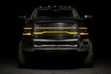Calandre de feux de route à LED XBG pour Dodge Ram HD (13-18) (chromée)