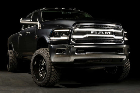 Dodge Ram HD (13-18) XBG LED Drl Grille (Chrome)