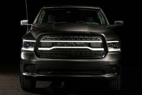 Dodge Ram 1500 Classic (19-24) XBG LED Drl Grille (Black)