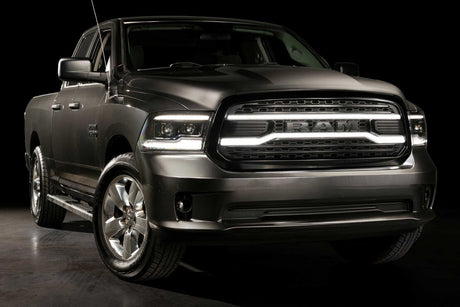 Dodge Ram 1500 Classic (19-24) XBG LED Drl Grille (Black)