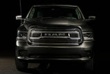 Calandre à LED XBG chromée pour Dodge Ram 1500 Classic (19-24)