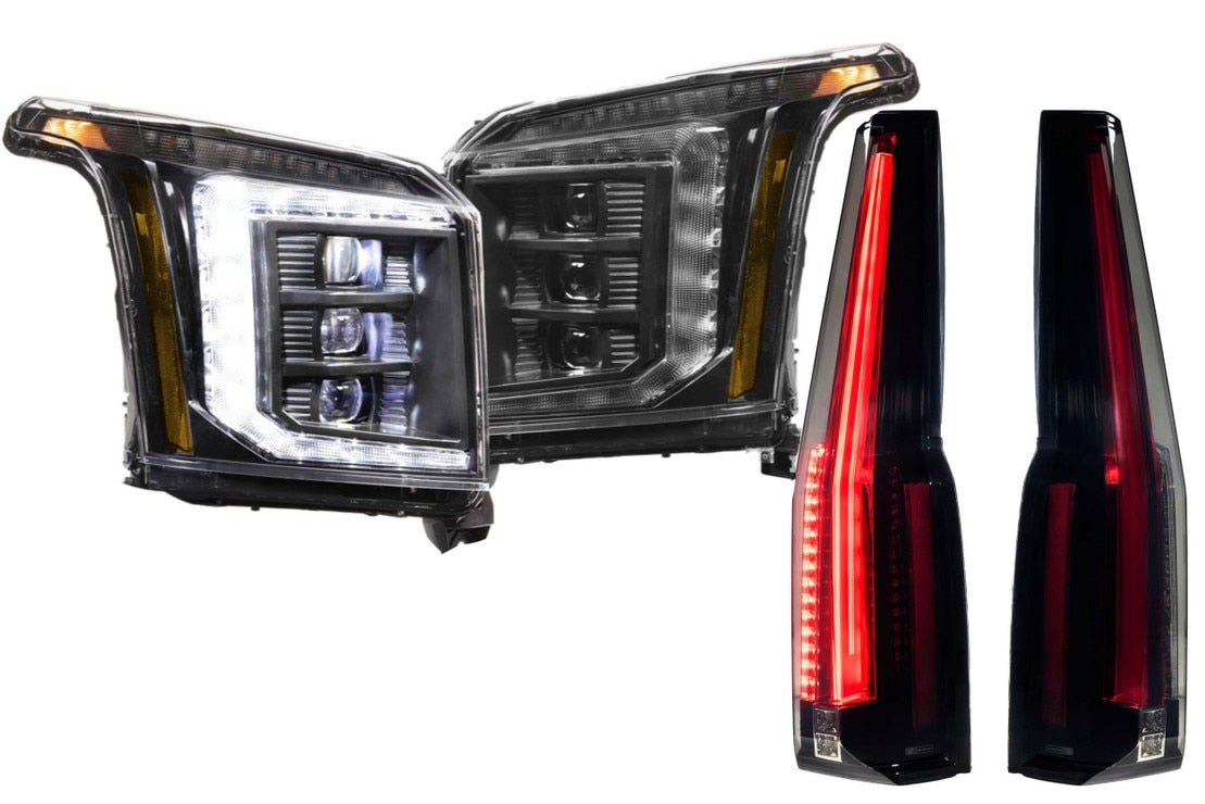 Ensemble phares et feux arrière pour GMC Yukon (15-20)