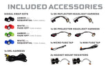 Dodge Ram (09-18) : phares à LED Morimoto Xb (ambre Drl)