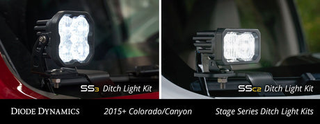 Stage Series Backlit Ditch Light Kit for 2015-2021 Chevrolet Colorado