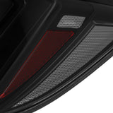 16-21 Honda Civic Hatchback NOVA-Series Prismatic LED Tail Lights Alpha-Black