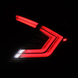 Feux arrière à LED prismatiques Honda Civic Hatchback NOVA-Series 16-21, fumés transparents