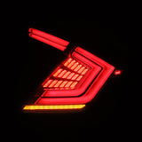 Feux arrière à LED prismatiques Honda Civic Hatchback NOVA-Series 16-21, fumés transparents