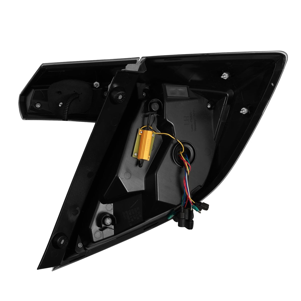 Feux arrière à LED prismatiques Honda Civic Hatchback NOVA-Series 16-21, fumés transparents