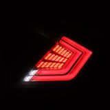 Feux arrière à LED prismatiques Honda Civic Hatchback NOVA-Series 16-21, fumés transparents