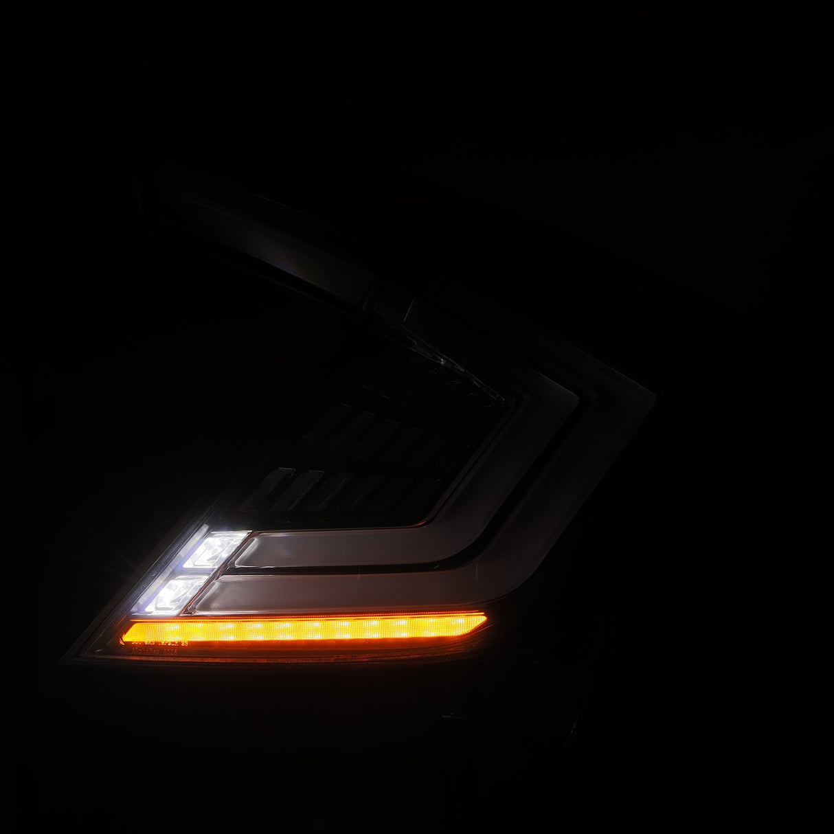 Feux arrière à LED prismatiques Honda Civic Hatchback NOVA-Series 16-21, fumés transparents