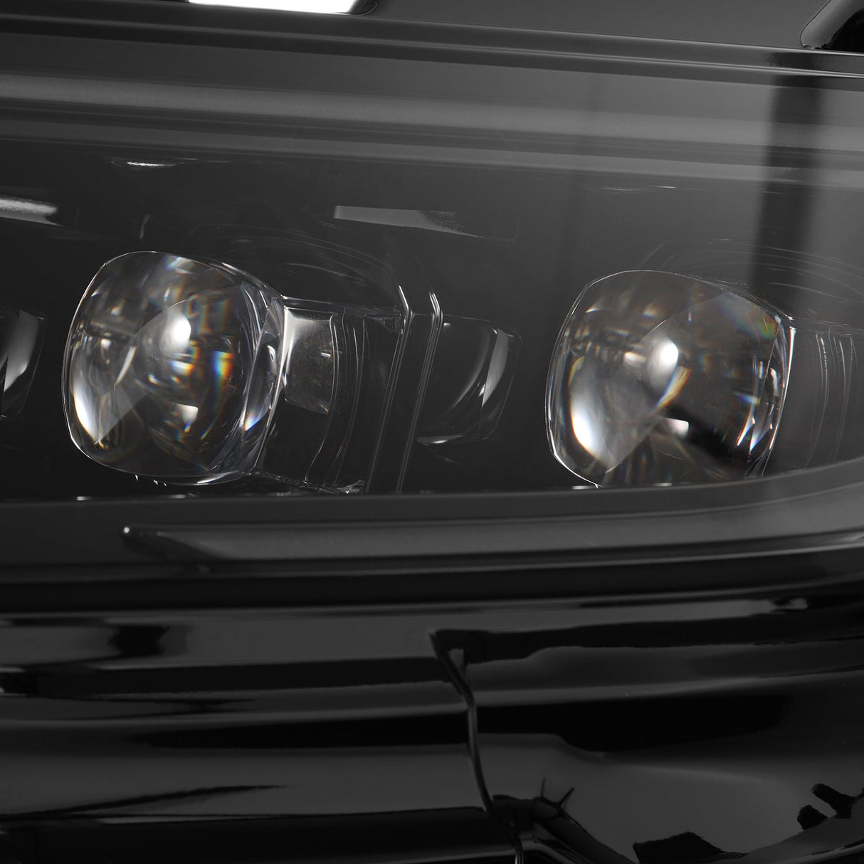 16-21 Honda Civic NOVA-Series LED Projector Headlights Alpha-Black