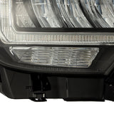 16-23 Toyota Tacoma LUXX-Series LED Crystal Headlights Alpha-Black