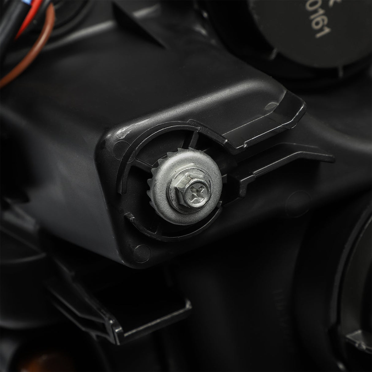 Phares à LED cristal noirs pour Toyota Tacoma série LUXX 16-23